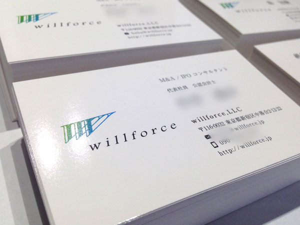 おしゃれ＆かっこいい名刺デザイン実績